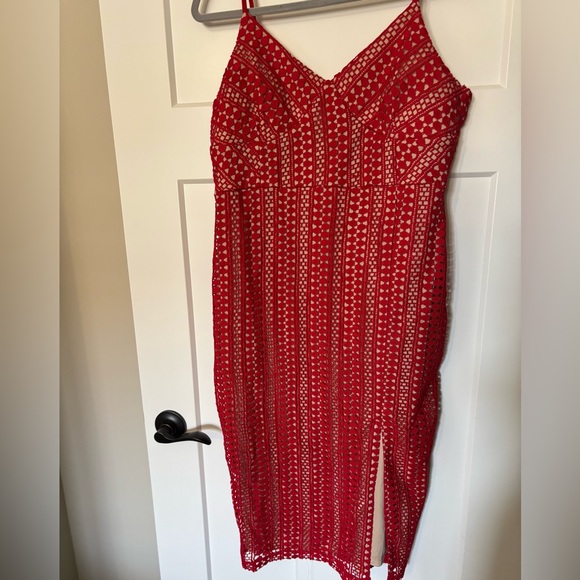 ‎Lulus Kindhearted Red Dress - Picture 3 of 8